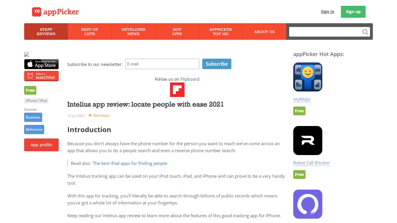 Intelius app review: locate people with ease 2021 - appPicker